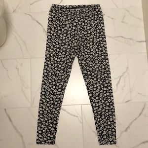 Old Navy Floral Leggings Size Medium